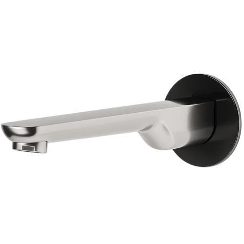  Wall Spout Plain with Wall Flange Chrome